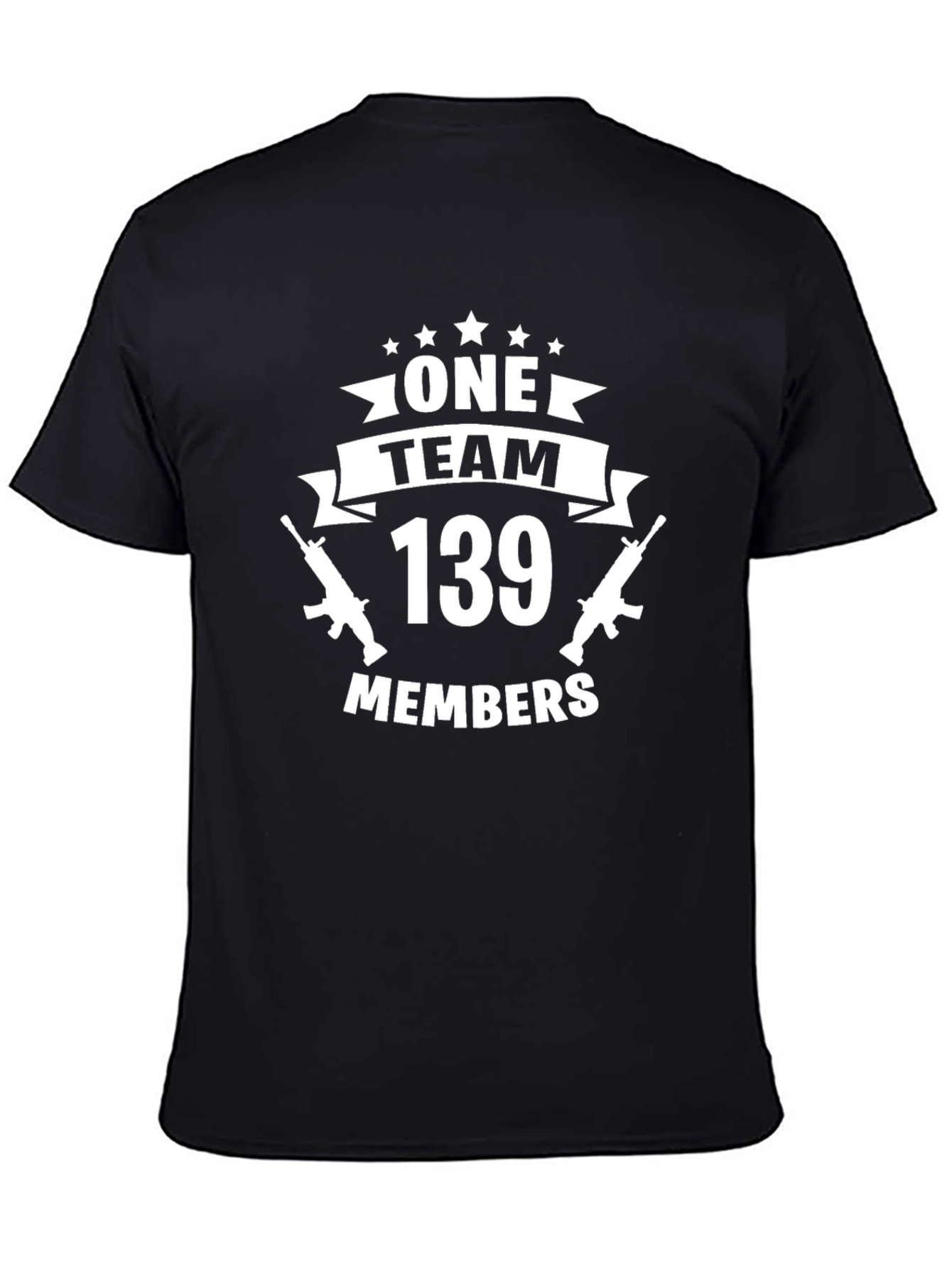 One Team 139 Members Graphic T-Shirt