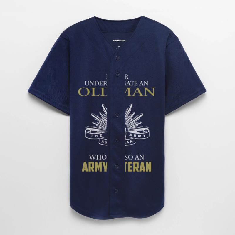 Old man who is Army veteran - Never underestimate