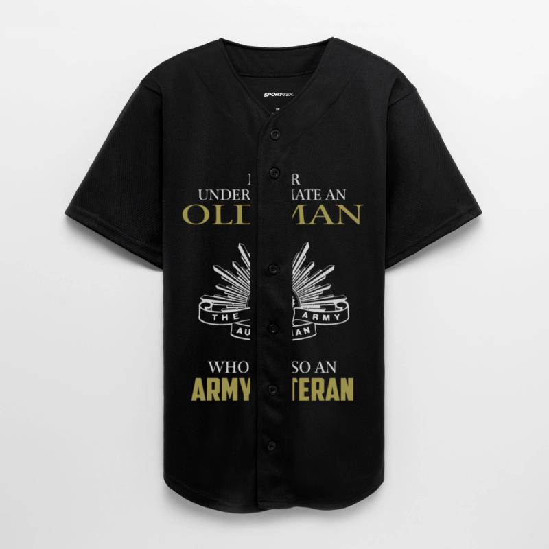 Old man who is Army veteran - Never underestimate