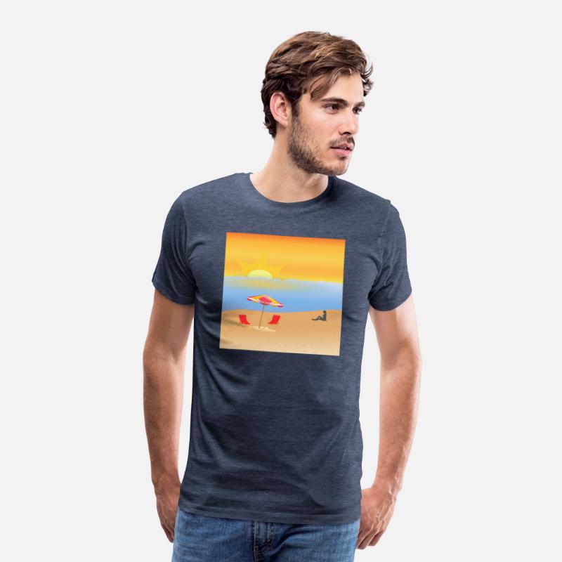 On the beach