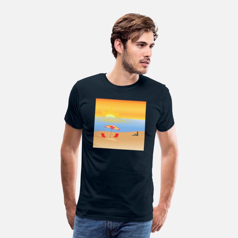 On the beach