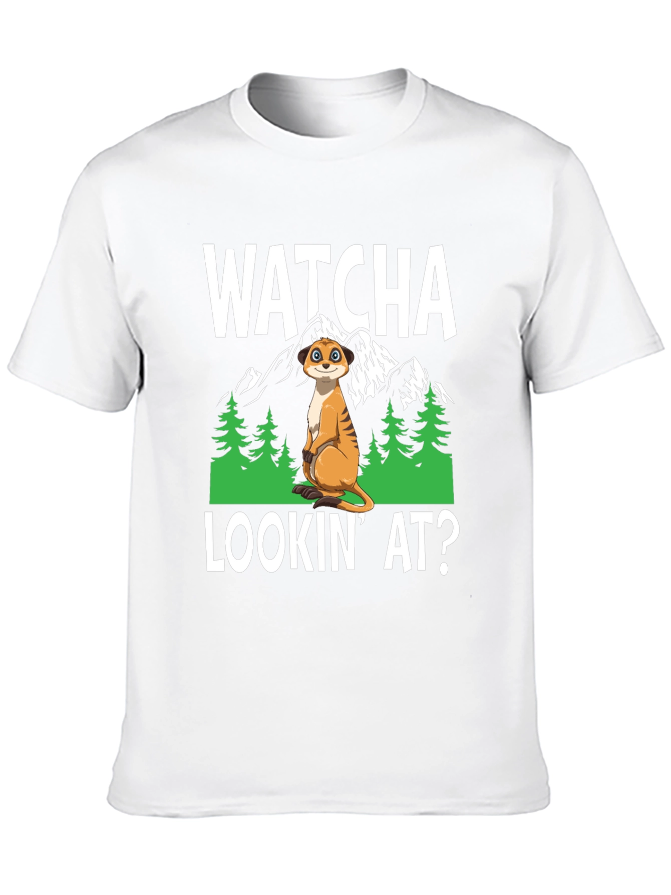 Watcha Lookin At? Meerkat Graphic Tee