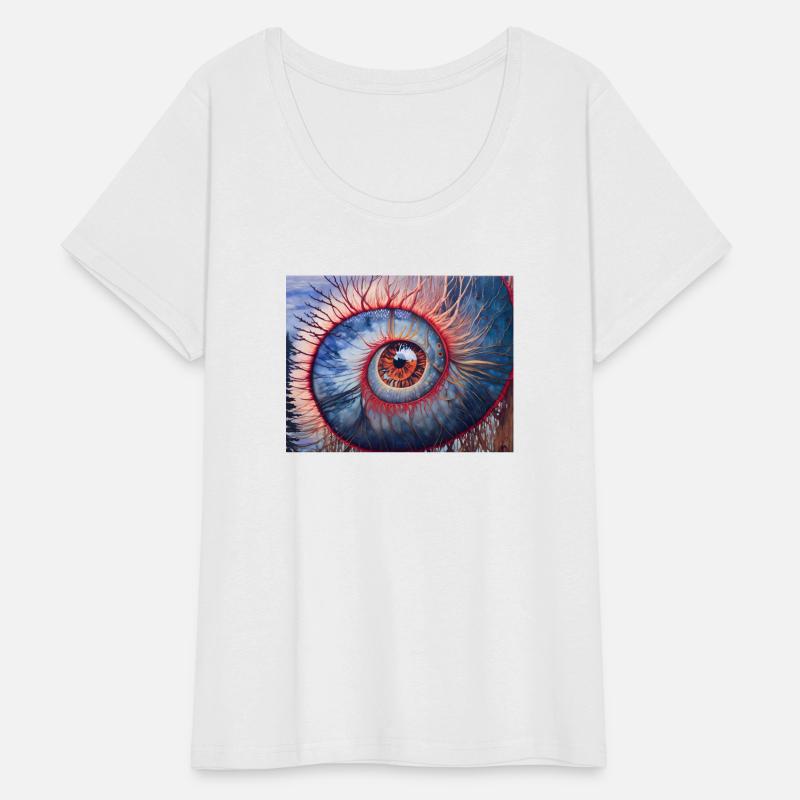 optical illusion art of an eye