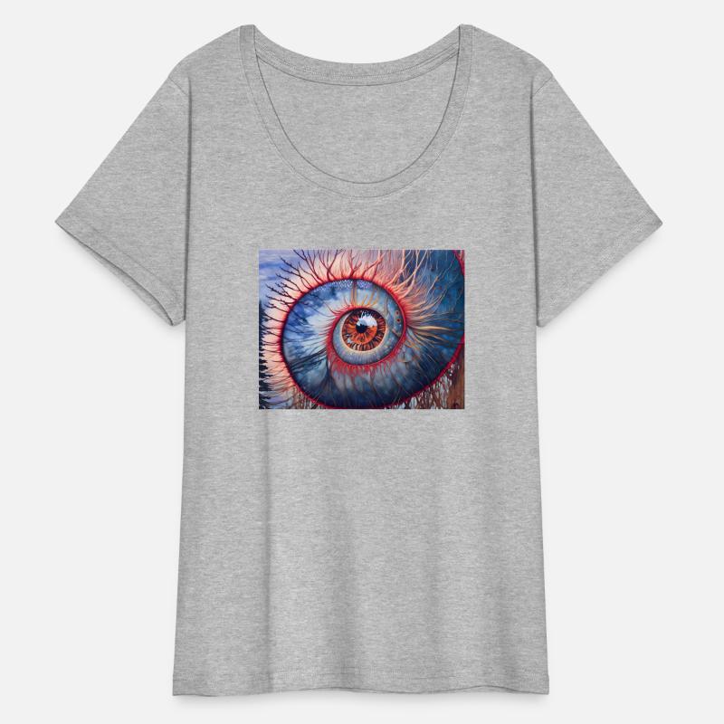 optical illusion art of an eye
