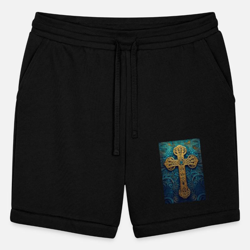 Ornate Golden Celtic Cross