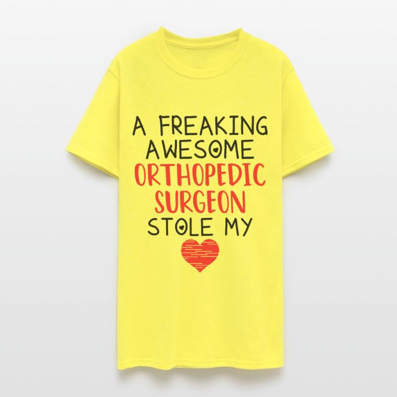 Orthopedic Surgeon Valentines Funny Red Heart