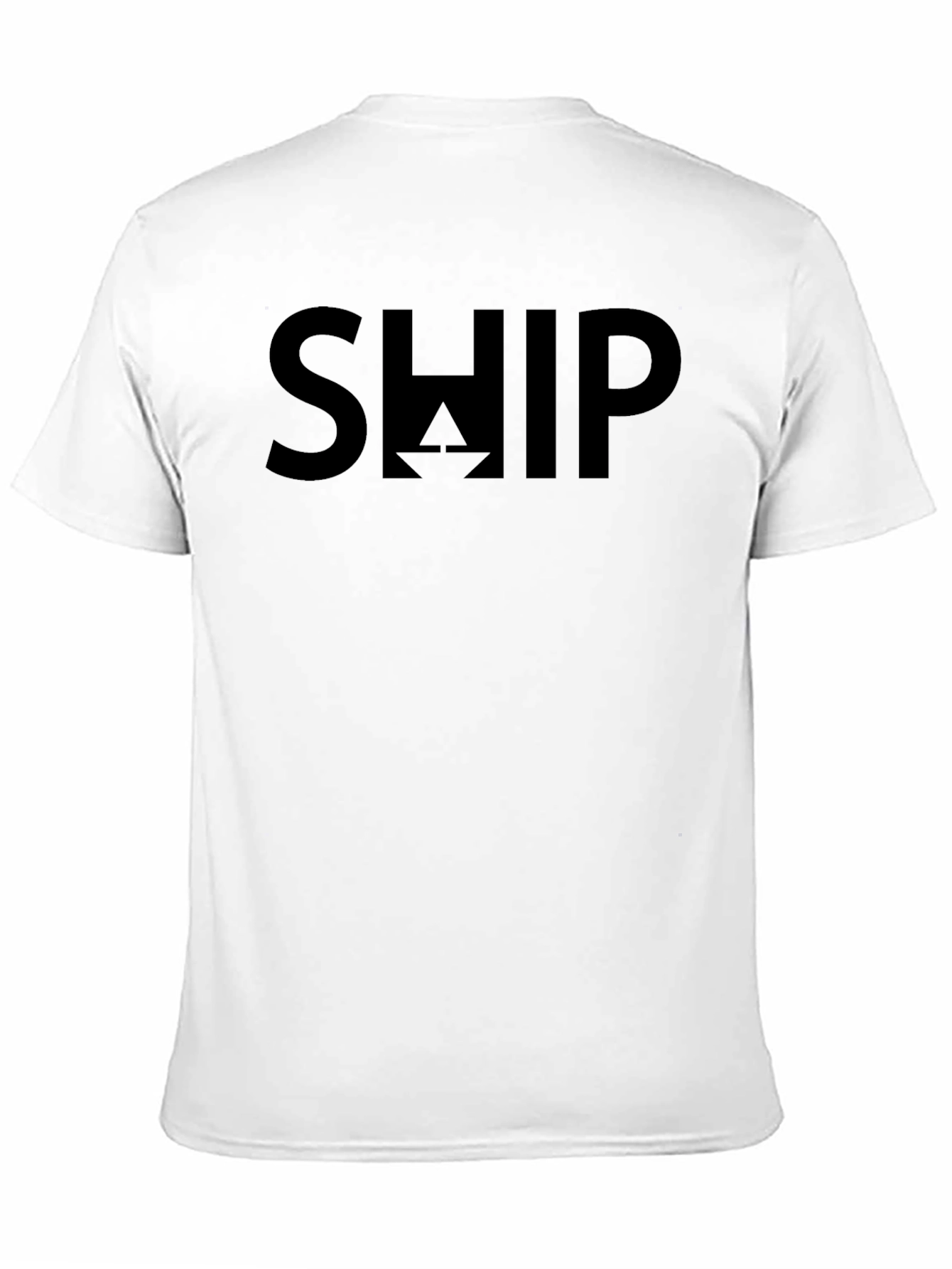 Mens Black Graphic T-Shirt - SHIP