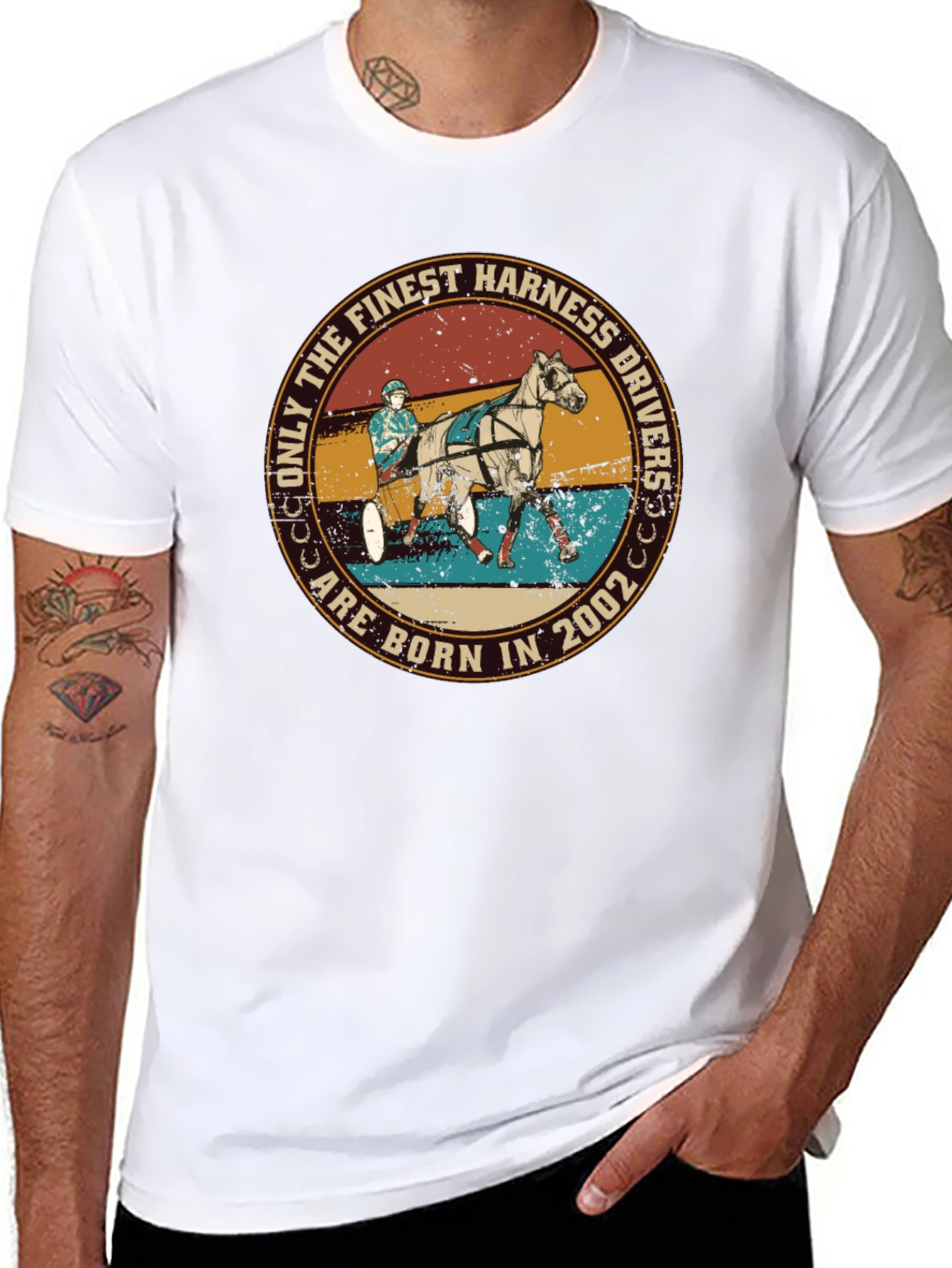 Finest Harness Drivers T-Shirt: Born in 2002