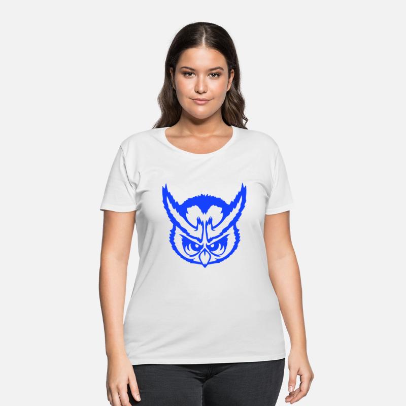 Owl looks evil dangerous cool face head comic fun