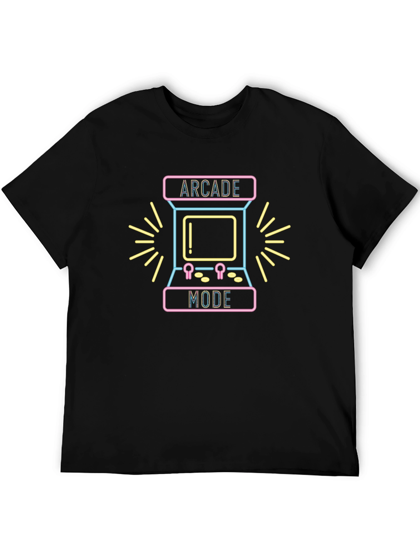 Arcade Mode Black Graphic Tee