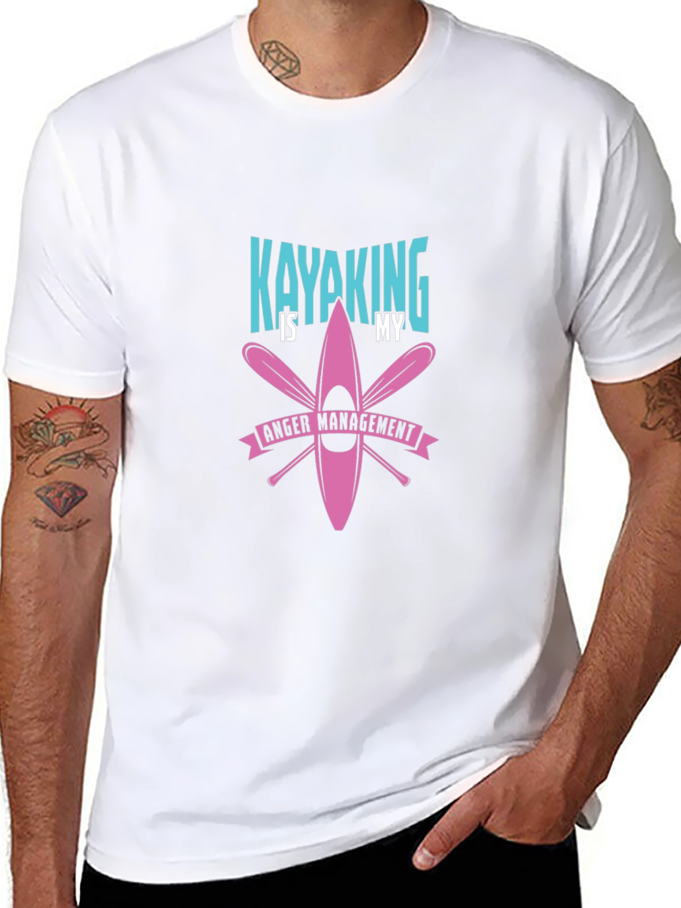 Kayaking Anger Management Graphic Tee