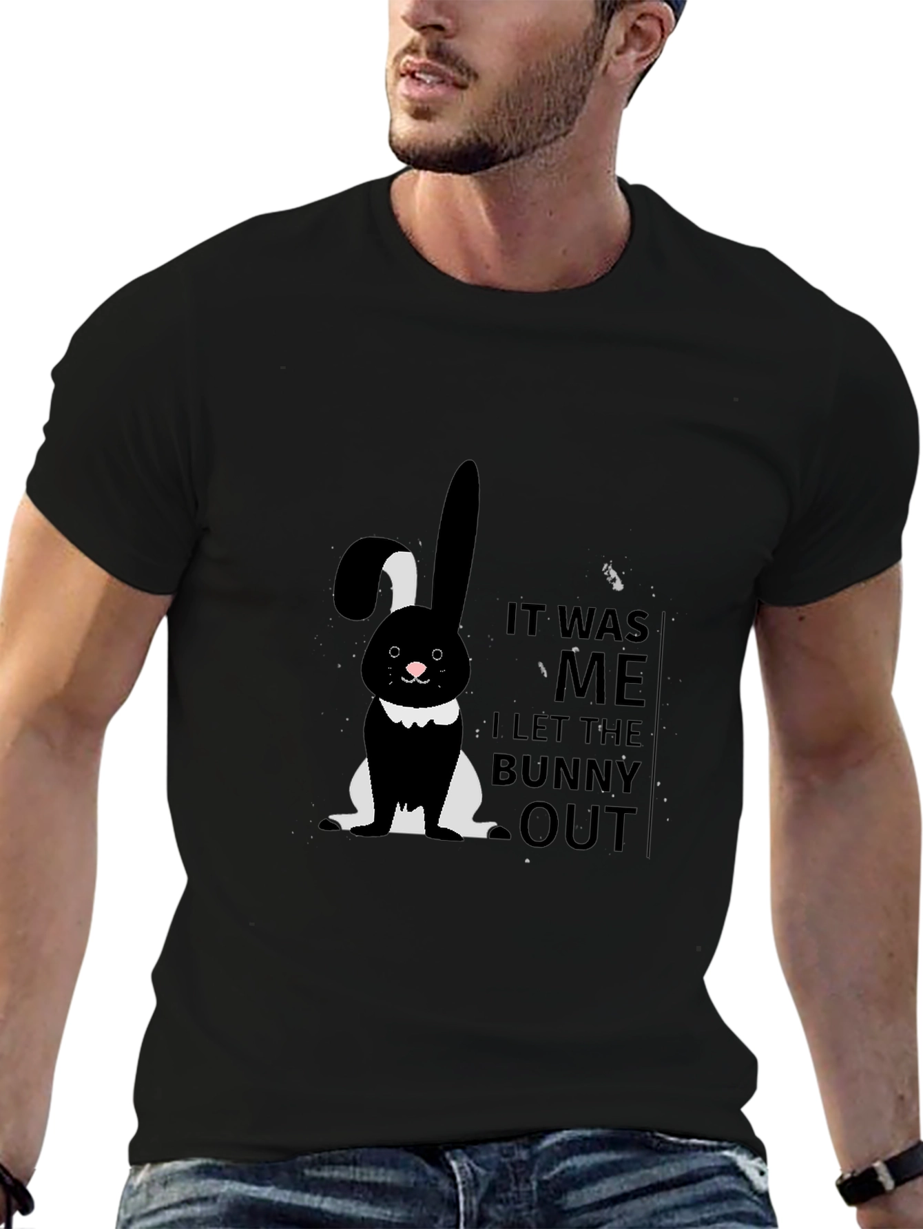 It Was Me I Let The Bunny Out T-Shirt