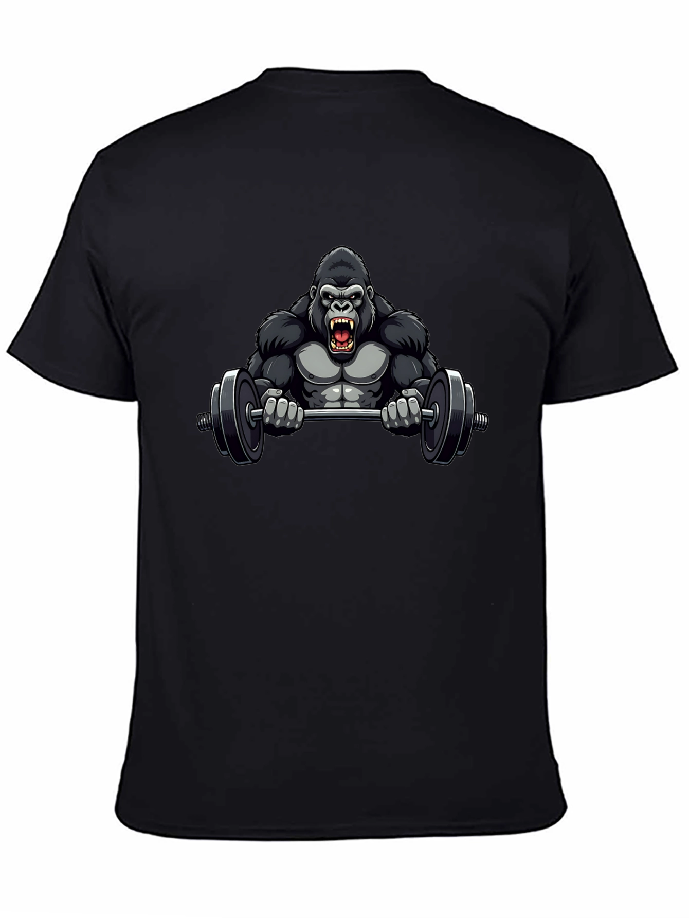 Gorilla Gym Black T-Shirt