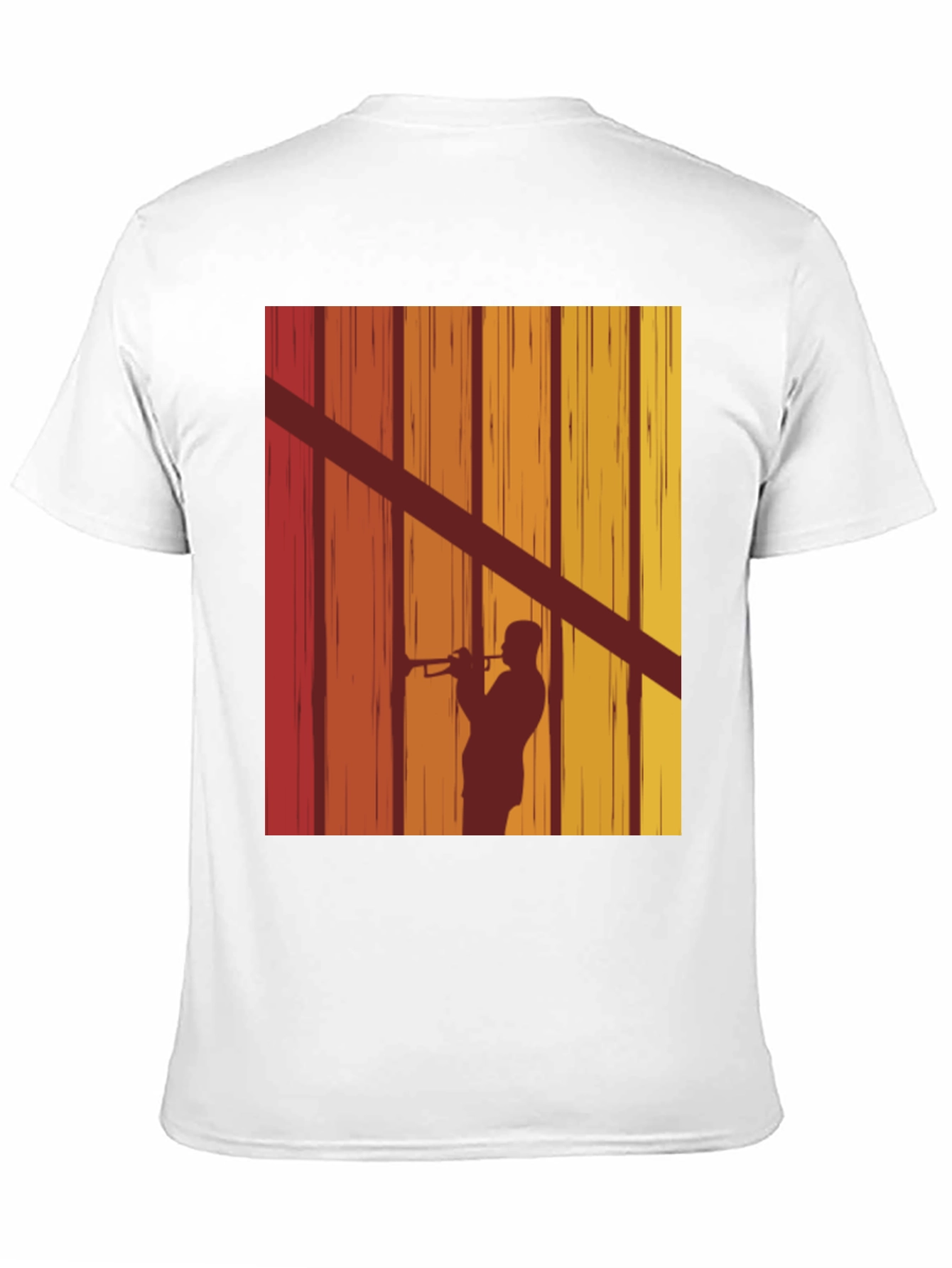 Retro Trumpet Player Graphic Tee