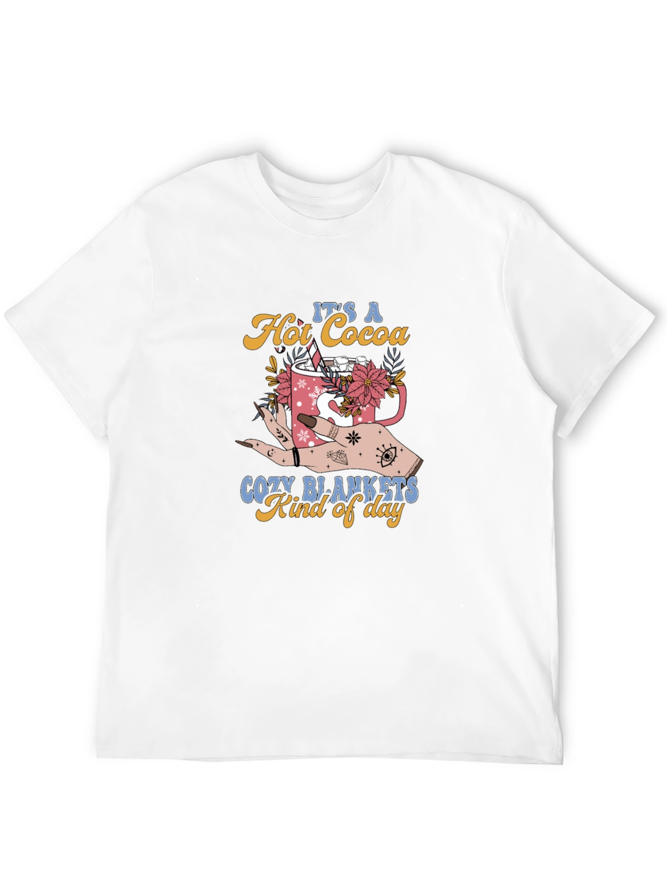Hot Cocoa Cozy Blankets T-Shirt