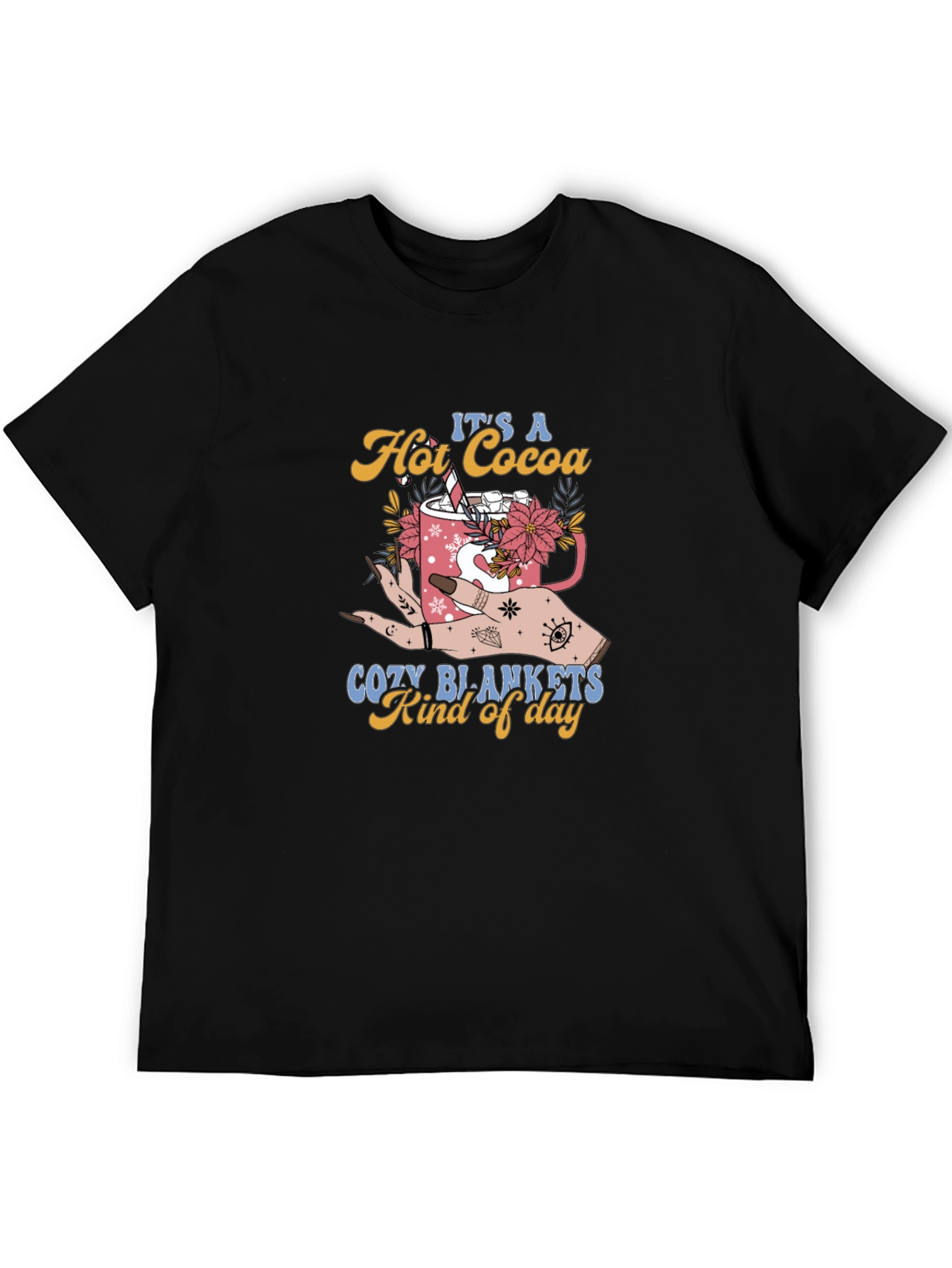 Hot Cocoa Cozy Blankets T-Shirt