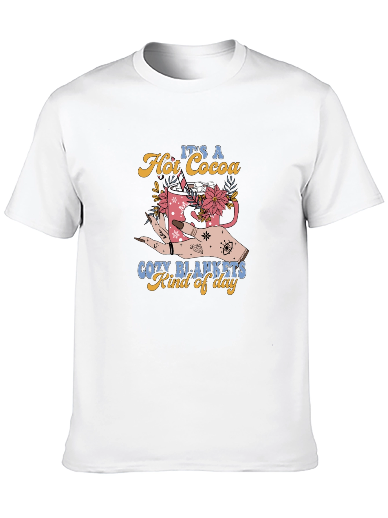 Hot Cocoa Cozy Blankets T-Shirt
