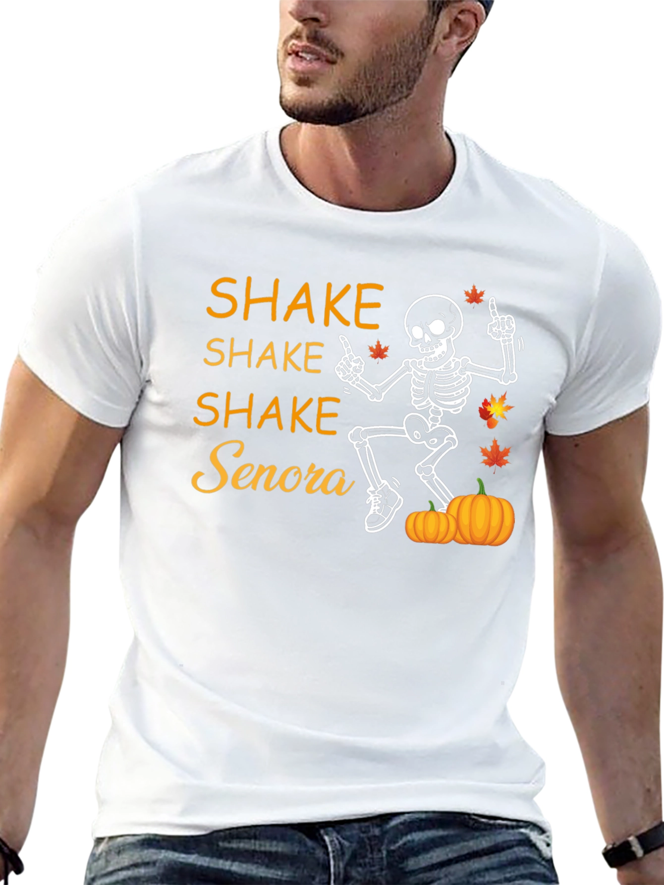 Shake Senora Halloween Skeleton T-Shirt