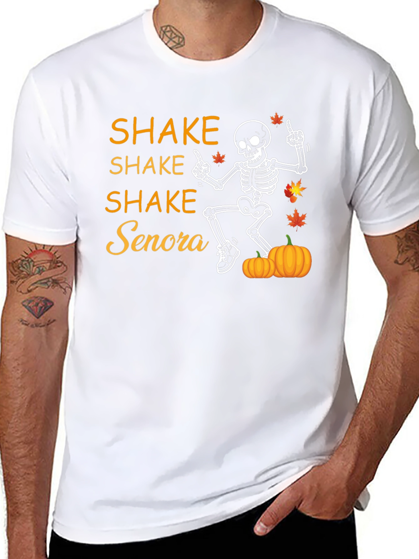 Shake Senora Halloween Skeleton T-Shirt