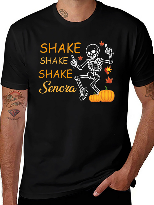 Shake Senora Halloween Skeleton T-Shirt