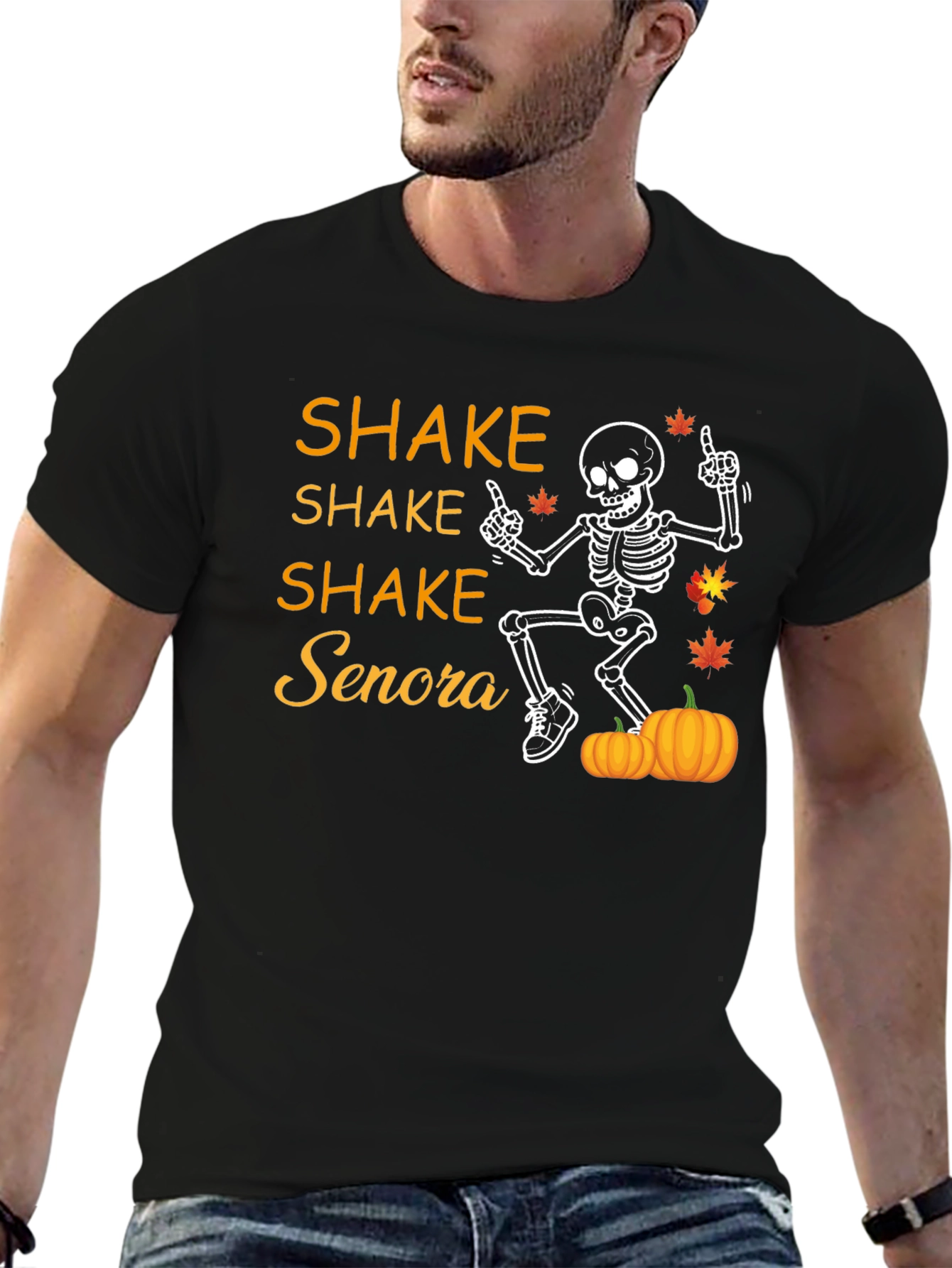 Shake Senora Halloween Skeleton T-Shirt