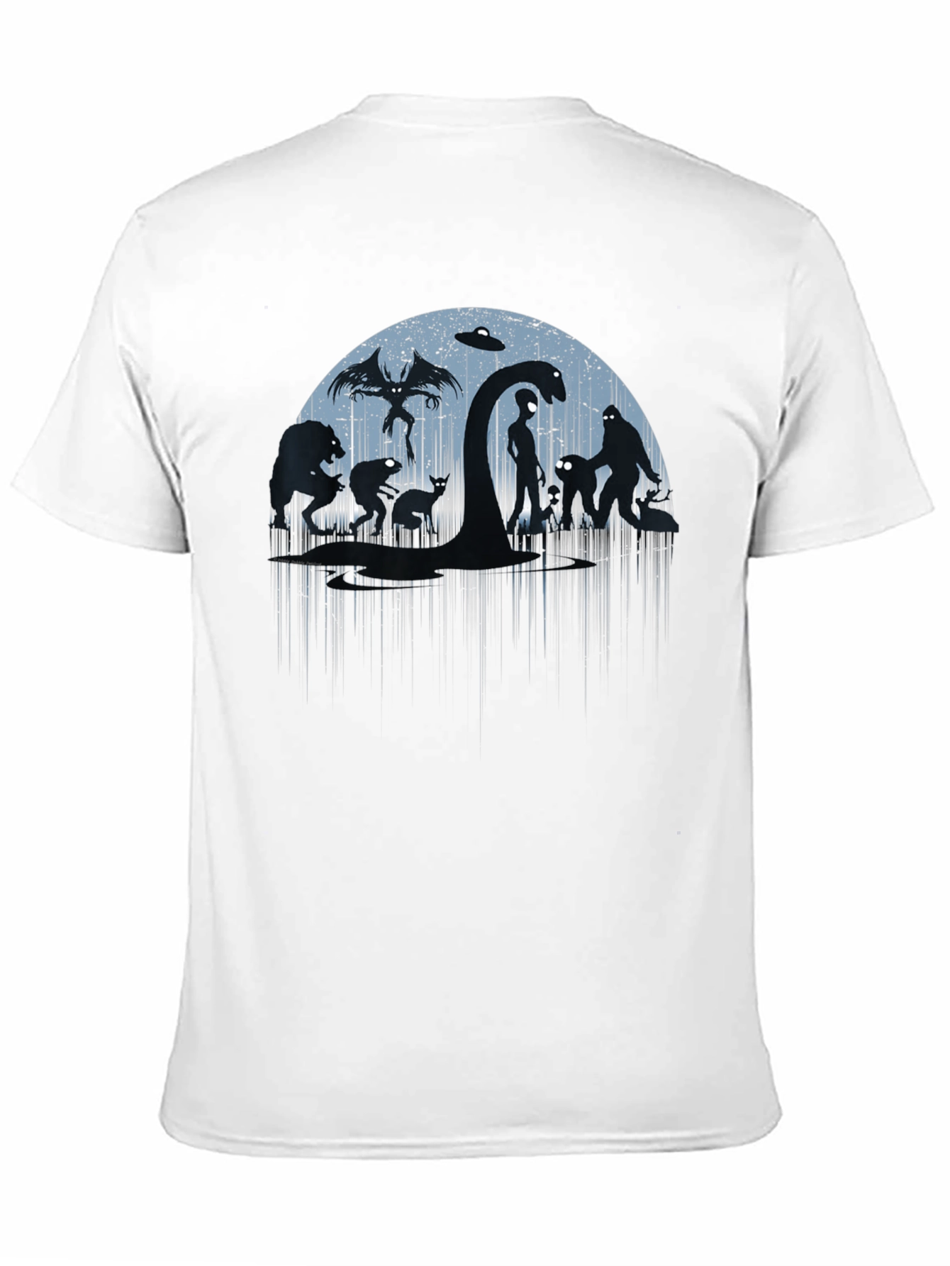 Cryptid Crew T-Shirt - Creature Silhouette Design