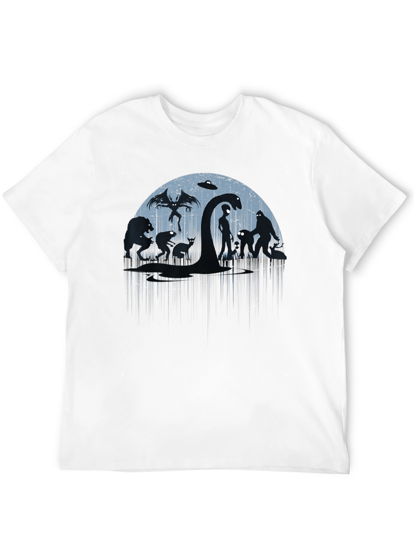 Cryptid Crew T-Shirt - Creature Silhouette Design