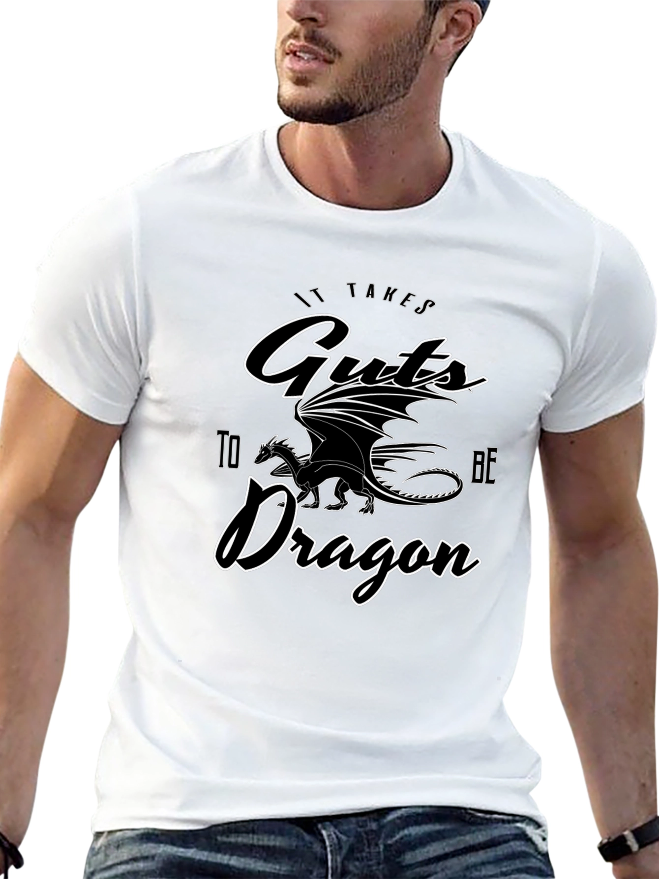 Guts to be a Dragon Graphic T-Shirt