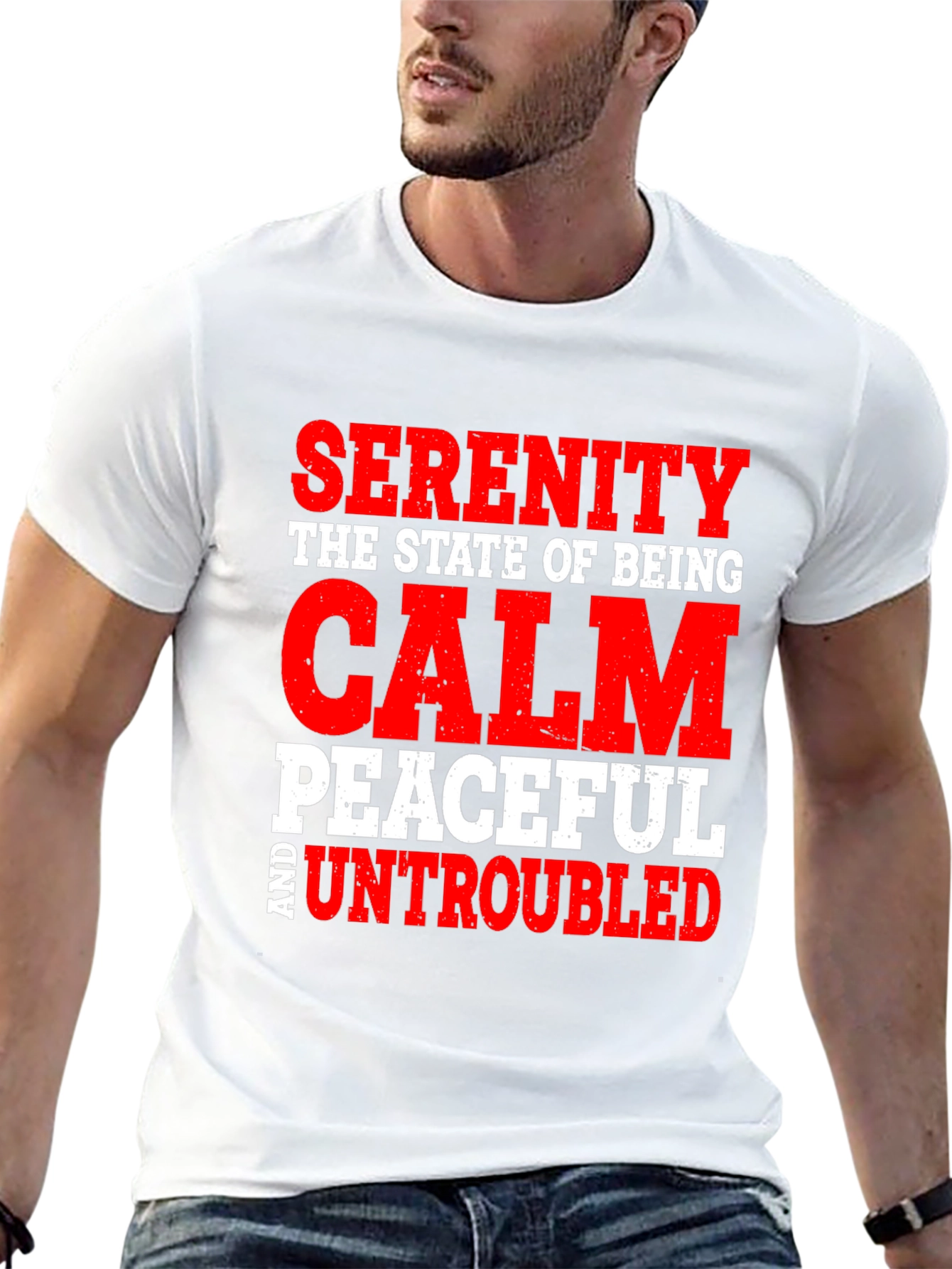 Serenity Calm Peaceful T-Shirt - Relaxed State of Mind