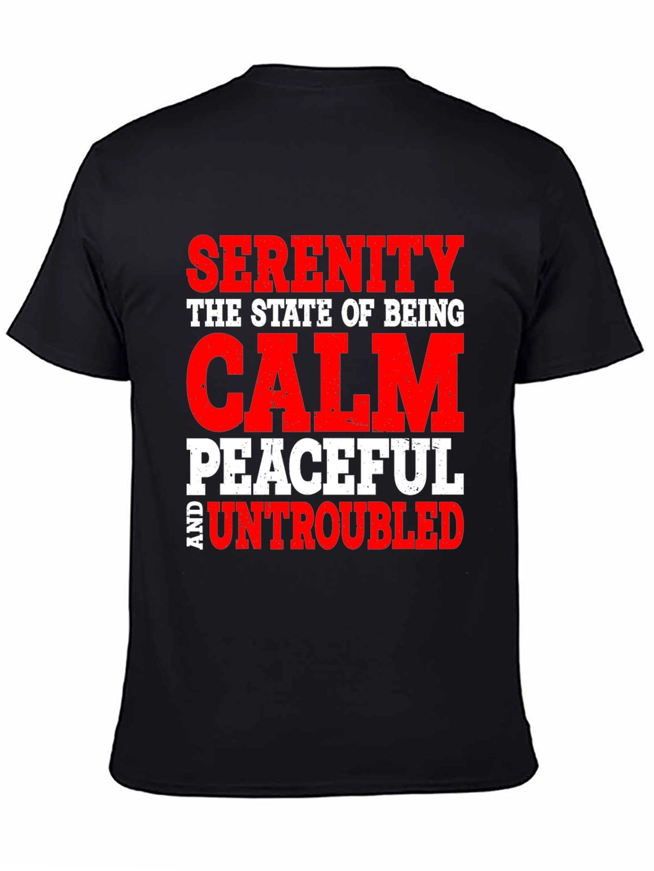 Serenity Calm Peaceful T-Shirt - Relaxed State of Mind