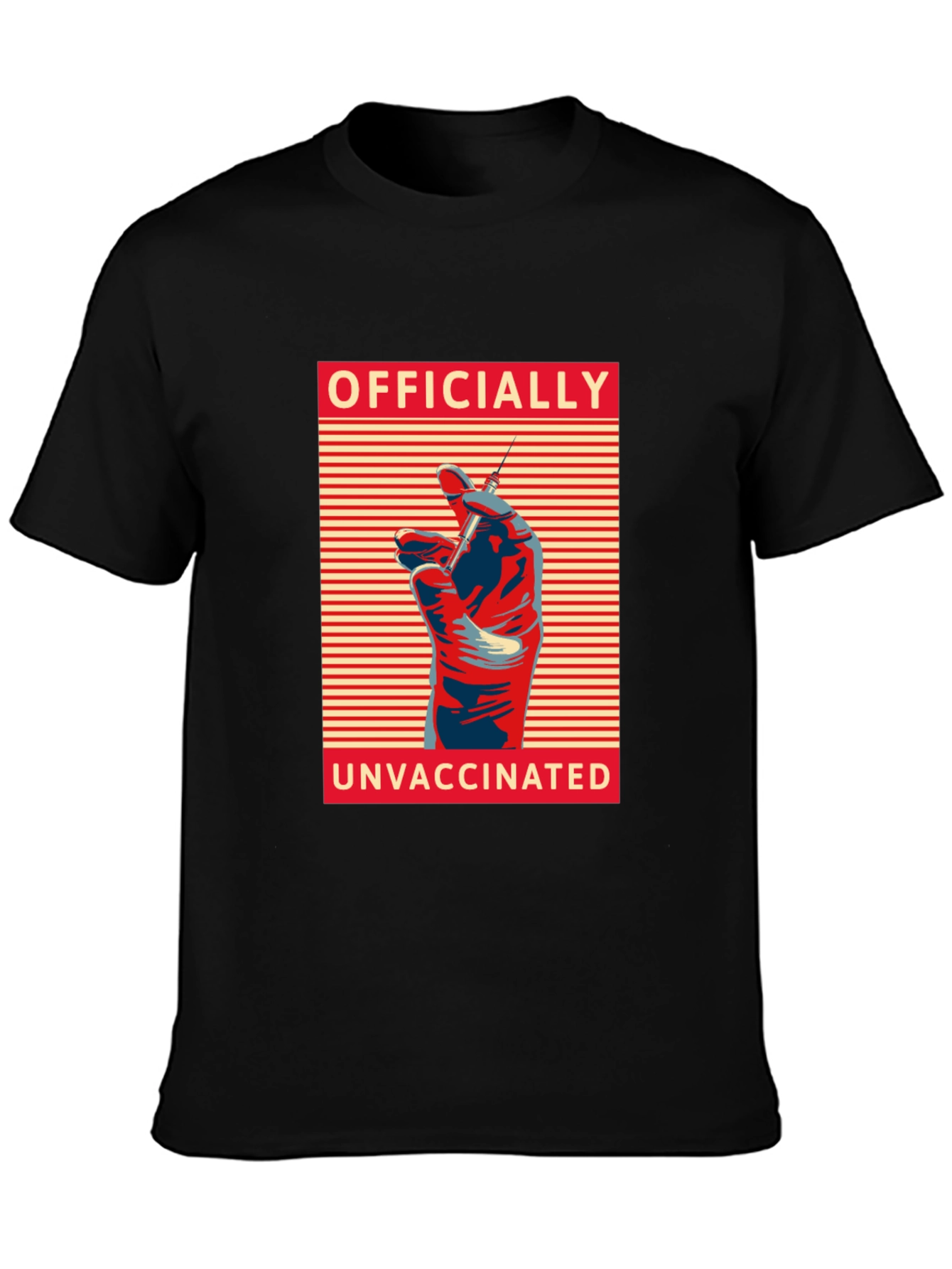 Officially Unvaccinated T-Shirt - Anti-Vax Protest Apparel