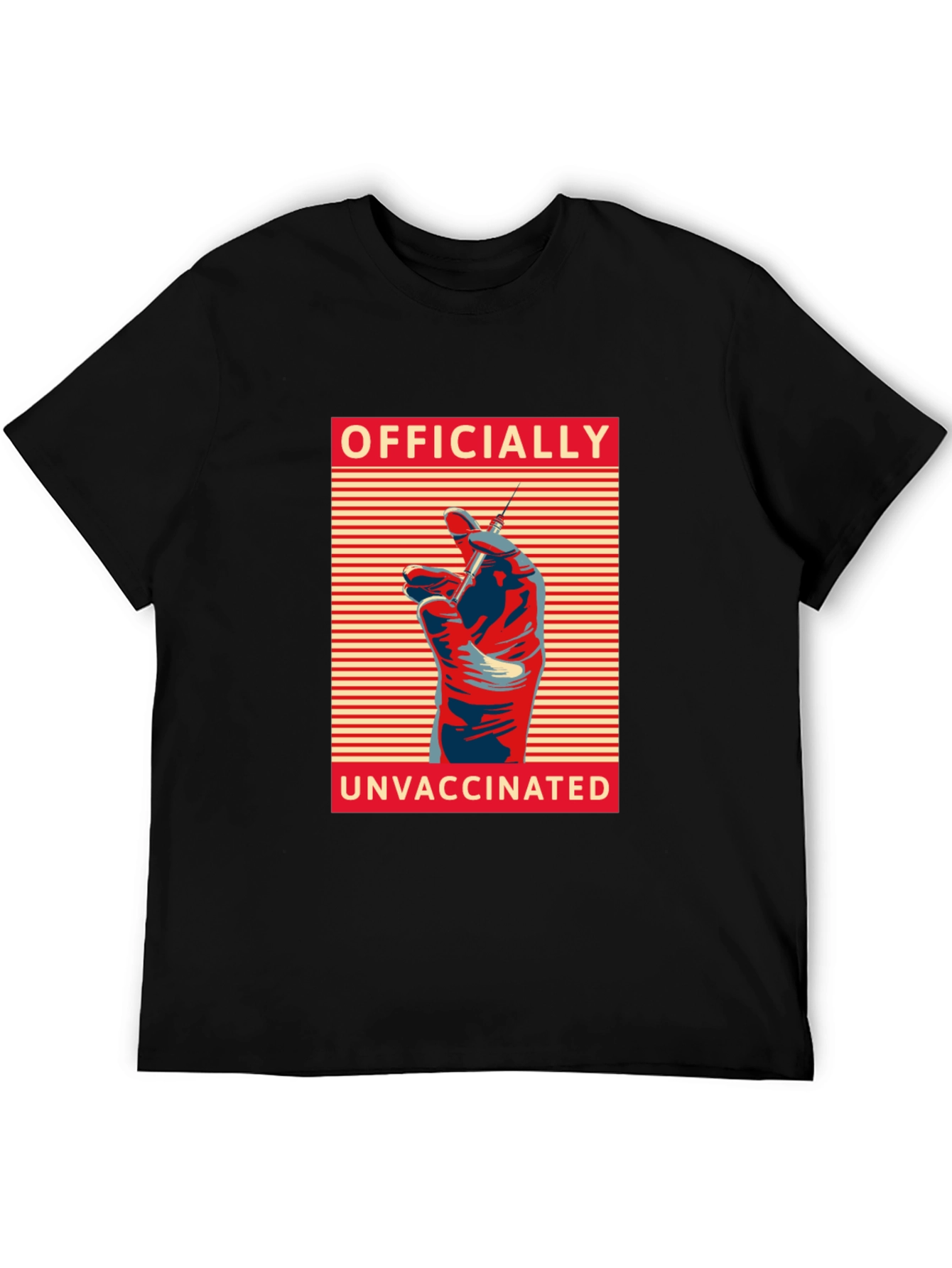 Officially Unvaccinated T-Shirt - Anti-Vax Protest Apparel