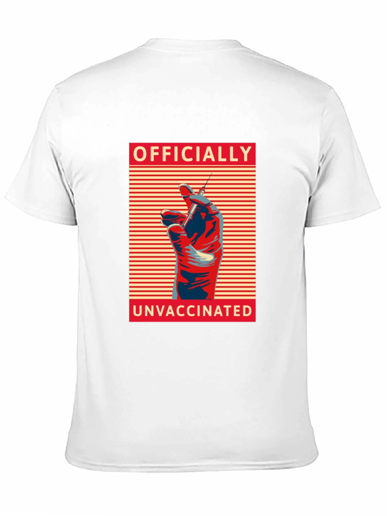 Officially Unvaccinated T-Shirt - Anti-Vax Protest Apparel