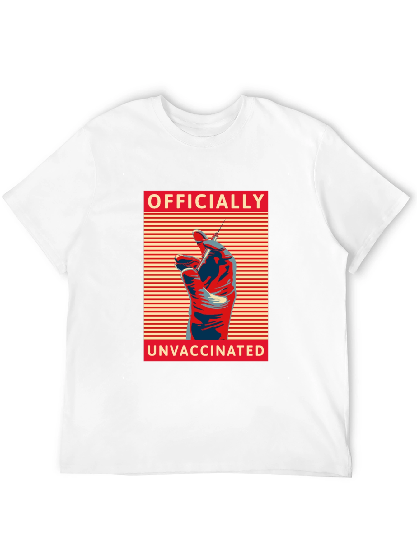 Officially Unvaccinated T-Shirt - Anti-Vax Protest Apparel
