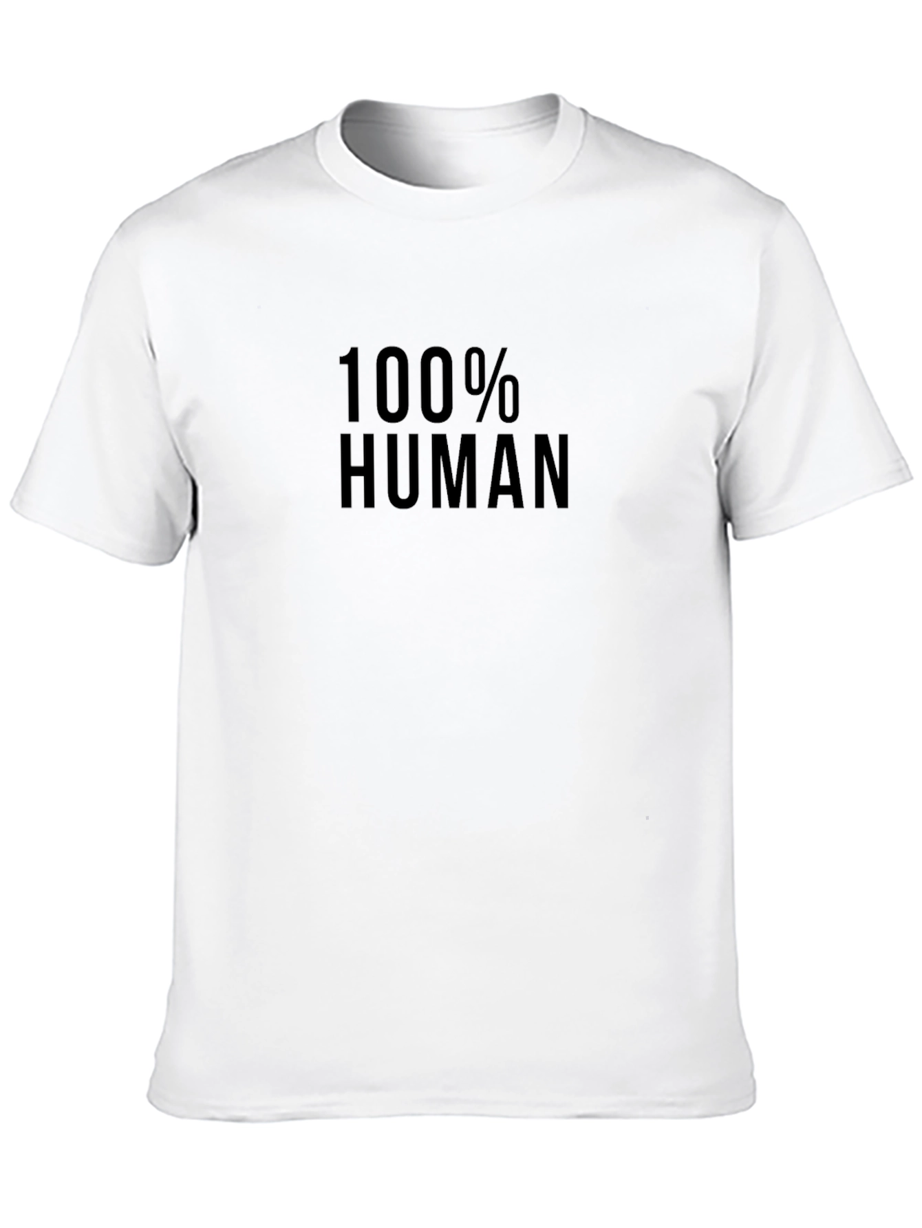 100% Human Crew Neck T-Shirt