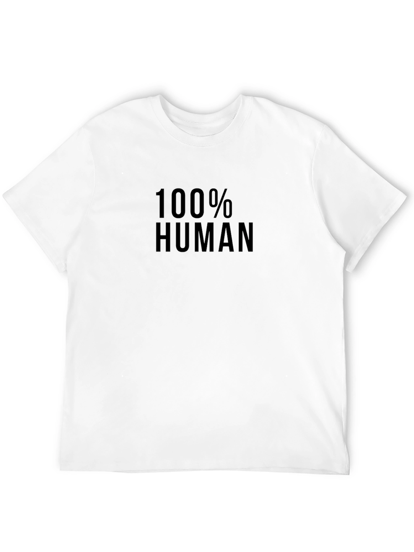 100% Human Crew Neck T-Shirt