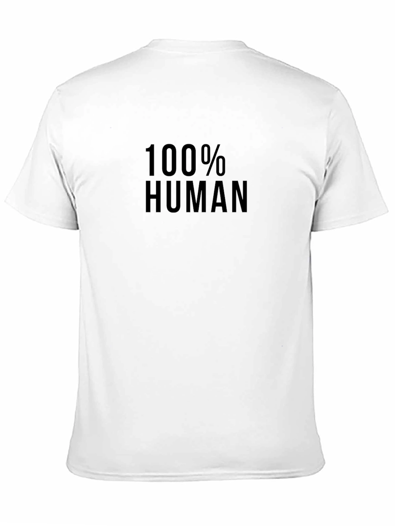 100% Human Crew Neck T-Shirt