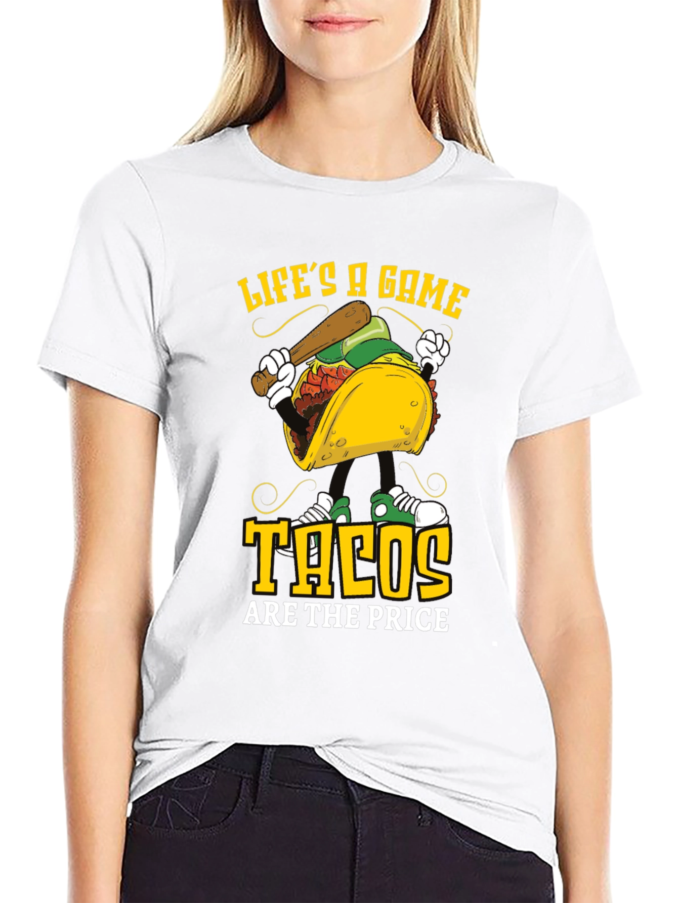 Lifes a Game Tacos are the Price T-shirt