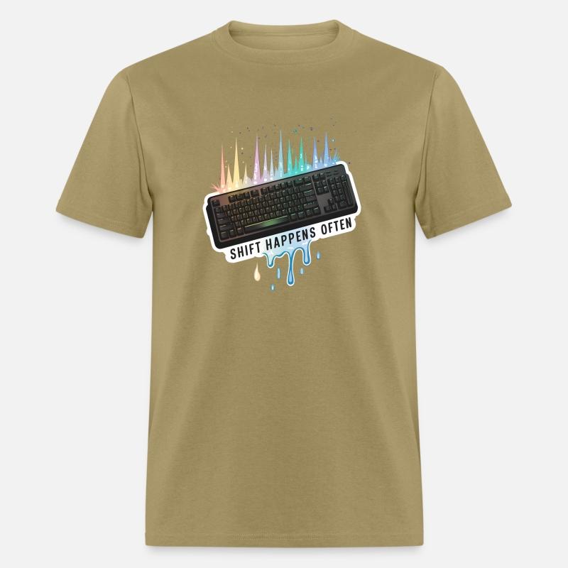 PC Gamer Keyboard - Shift Happens Often - Merch