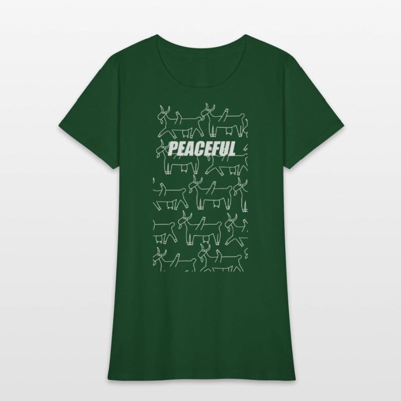 peaceful, unisex T-Shirt,