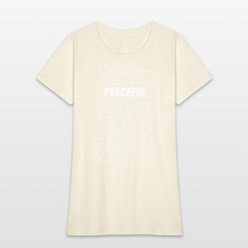 peaceful, unisex T-Shirt,