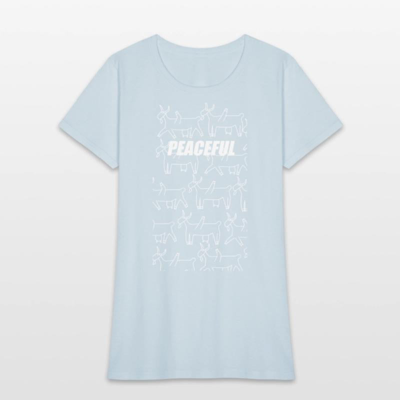 peaceful, unisex T-Shirt,