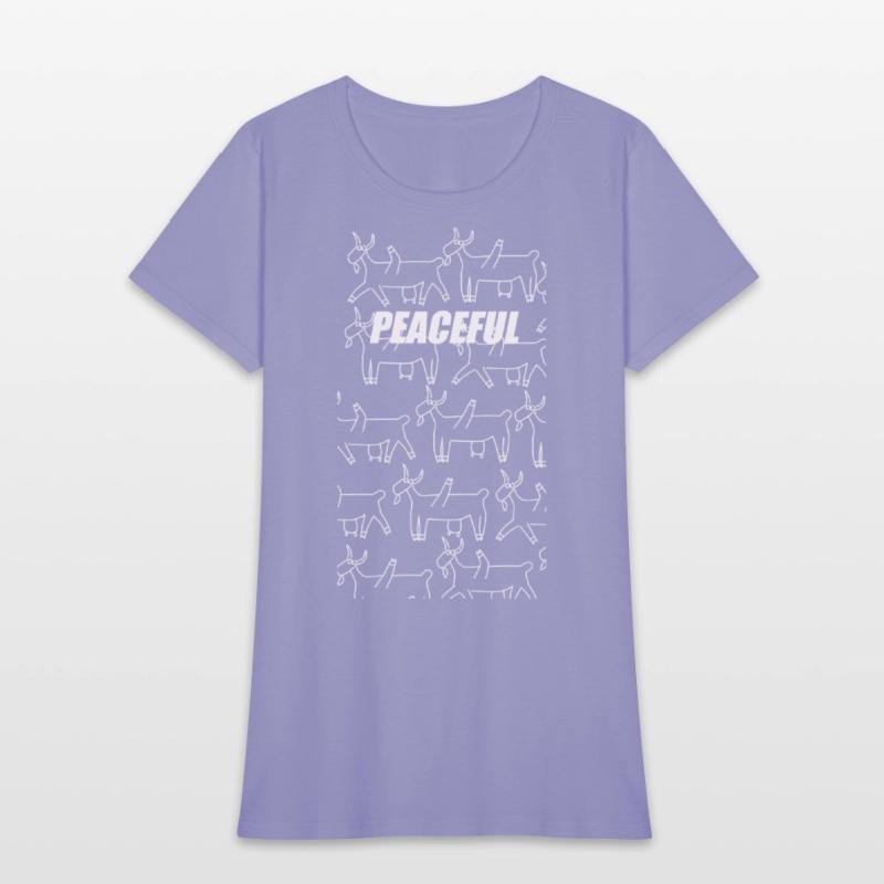 peaceful, unisex T-Shirt,