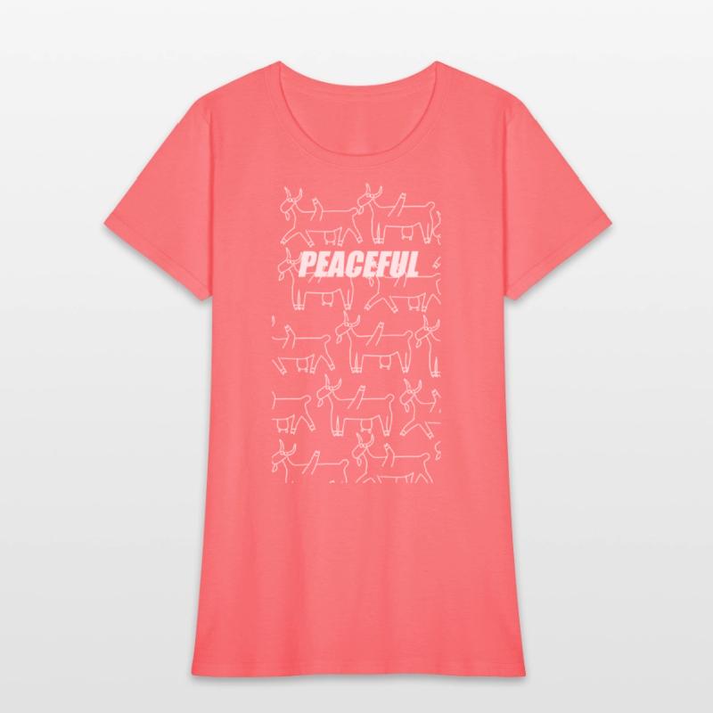 peaceful, unisex T-Shirt,