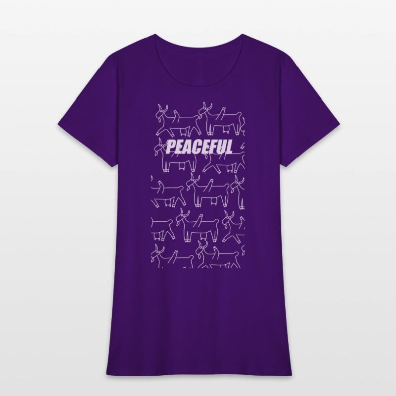 peaceful, unisex T-Shirt,