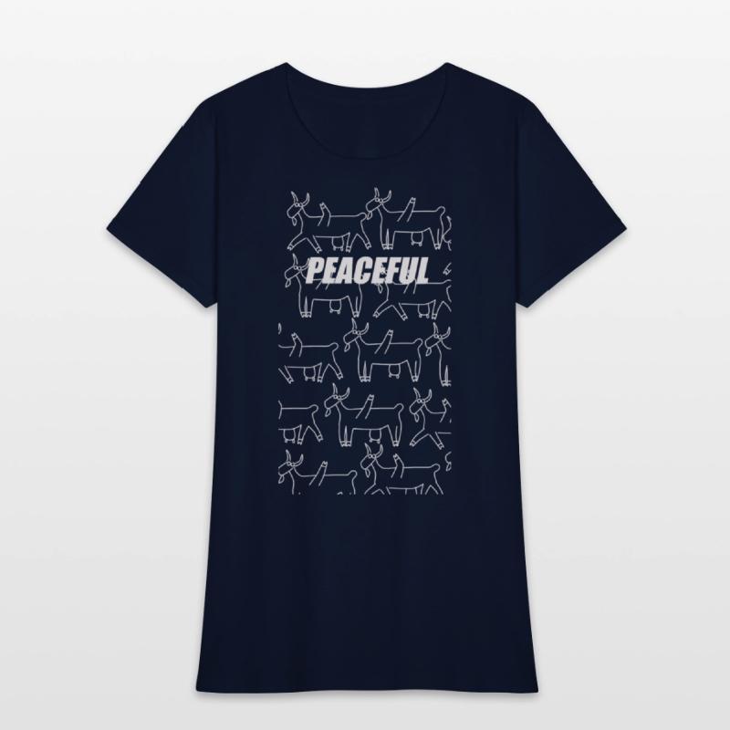 peaceful, unisex T-Shirt,