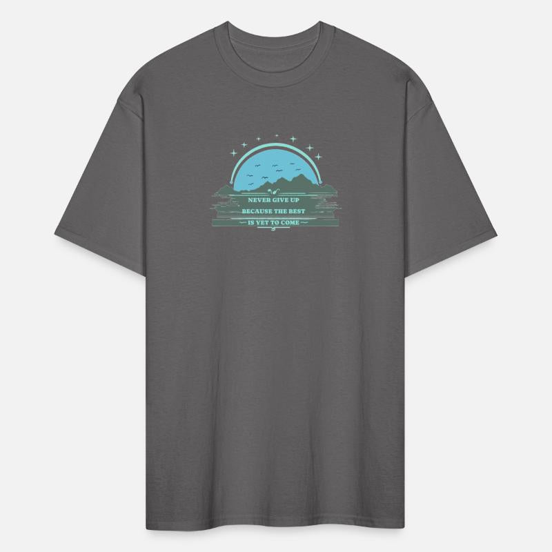 Peak of Strength: Inspirational Mountain Landscape