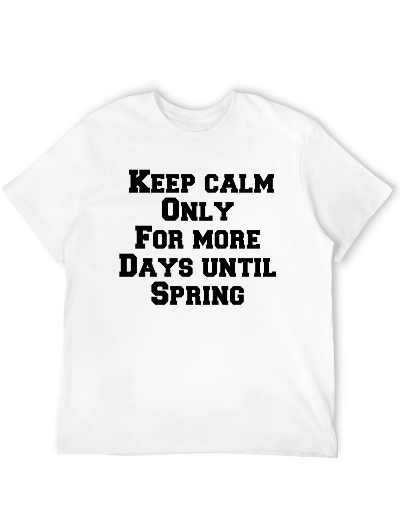 Keep Calm Spring T-Shirt - Mens Graphic Tee