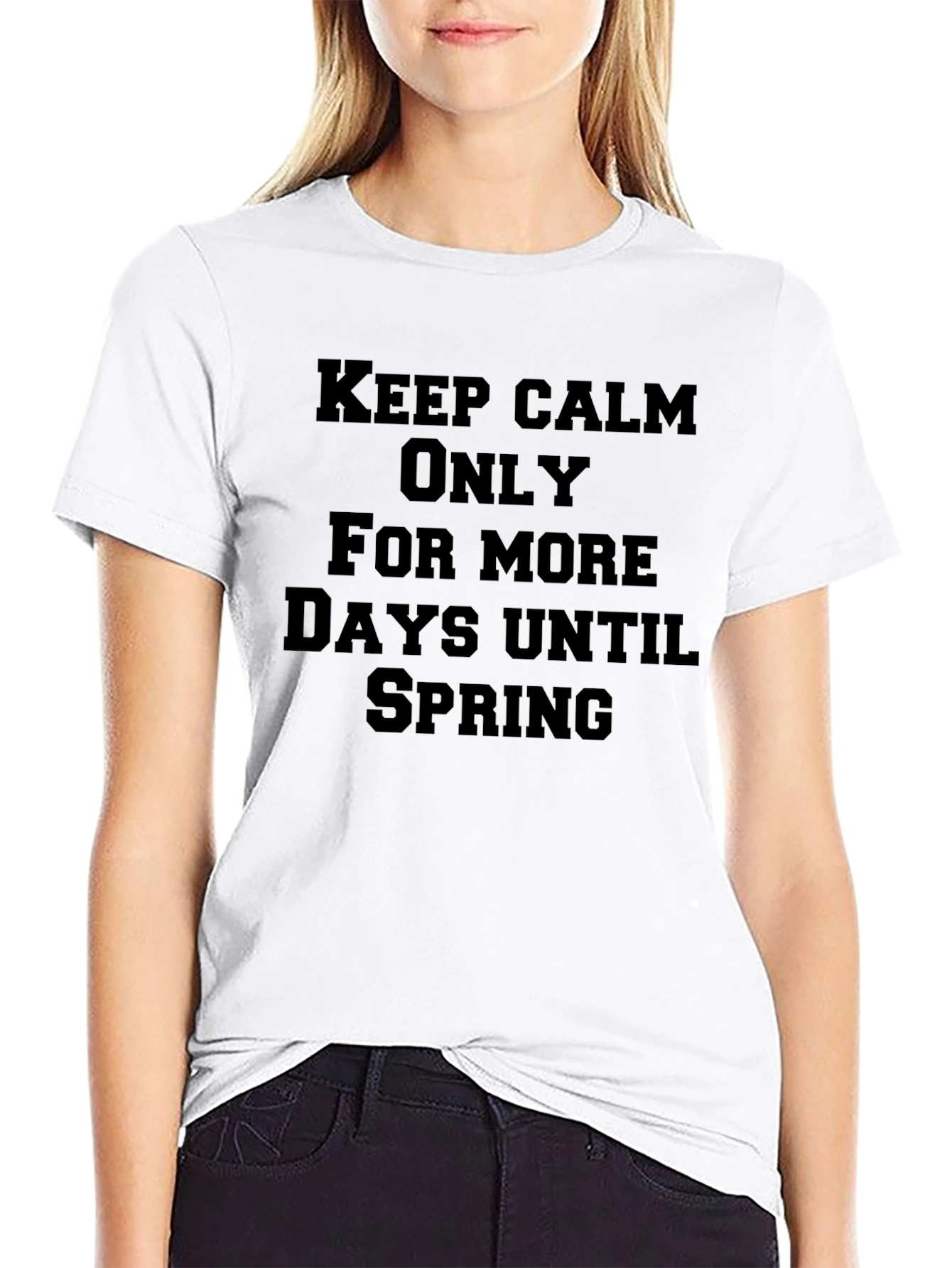 Keep Calm Spring T-Shirt - Mens Graphic Tee