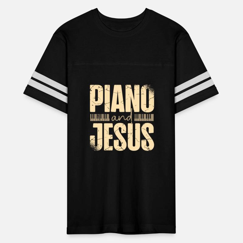 Piano And Jesus Christ Piano Christian Believer